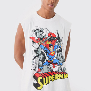 Camiseta sin Mangas ACTS ENTERPRISE para Hombre, Estilo Regular, Secado Rápido, Anti-UV, Transpirable, Poliéster/Algodón, Color Sólido - Product Image 3