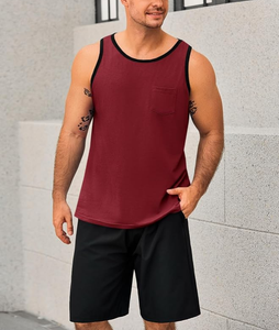 Camisetas Deportivas Transpirables de Secado Rápido para Hombre, Camiseta sin Mangas para Gimnasio, Camiseta Deportiva Informal Básica de Verano - Product Image 3