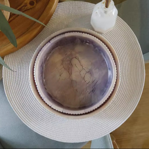 Bol à salade en résine fait main de qualité supérieure, nouveau design, écologique, technique de polissage, toutes tailles disponibles - Product Image 1