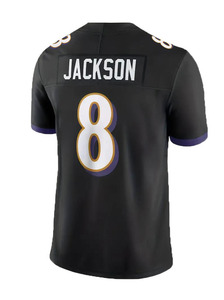 Hot Sale Printed Quick Dry Breathable Short Sleeve American Football Jersey with Custom Team Name 100% Polyester - Product Image 4