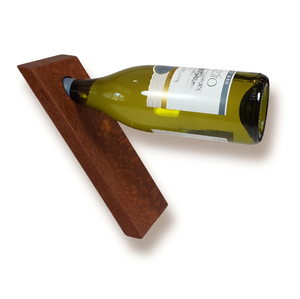 Wood Wine Bottle Holding Stand Bar Accessory for Kitchen Party Use Wood Wine Bottle Whisky Coffee <b>Storage</b> Rack - Product Image 1
