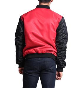 Blouson aviateur d'hiver pour homme en nylon épais, personnalisé, de haute qualité, respirant, imperméable, zippé, décontracté, teint uni, standard, automne - Product Image 5