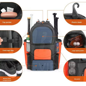 REVIBE INDUSTRY Best Quality Baseball <b>Backpack</b> with 30-<b>40L</b> Capacity Customizable Colors & Designs Easy Carry for Daily Use - Product Image 5