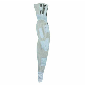 White Beekeeper Protective <b>Suit</b> with Veil Casual Wear Four Seasons Model SL-BKS-107 - Product Image 1