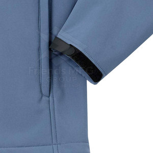 Veste softshell pour homme sur mesure avec col montant, logo sur le devant, respirante, pour l'hiver - Vente en gros - Product Image 6