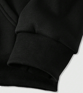 เสื้อฮู้ดดี้โอเวอร์ไซส์ผ้าฟลีซหนานุ่ม 420GSM ผ้าฝ้าย 100% สำหรับฤดูใบไม้ร่วง แบบยูนิเซ็กซ์ ปักลายพิมพ์นูน สไตล์ฮิปฮอป ขายส่ง - Product Image 5