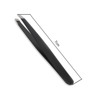 Pinzas para Cejas, Cuidado Personal, Belleza, Pinzas de Acero Inoxidable con Punta Inclinada - Product Image 3