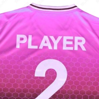 Tenue de football unisexe personnalisée Blaze Fight Wear, respirante, séchage rapide, 100% polyester, anti-UV, col en V, maillot de football thaïlandais, nom, été