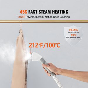 Défroisseur Vertical sur Pied avec Réservoir d'Eau de 0,5 Gallon, Pliable, 90 Minutes de Vapeur Continue, Temps de Préchauffage de 45 Secondes, US - Product Image 2