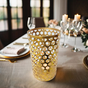 เชิงเทียนเหล็กส่องแสงสีม่วงสำหรับงานแต่งงานในบ้านทำด้วยมือสไตล์อินเดีย - Product Image 3