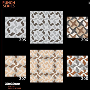 Baldosas de Cerámica para Exteriores de Alta Resistencia, Acabado Mate, 300x300mm, 30x30cm, 12x12 Pulgadas, para Pisos Exteriores - Product Image 1