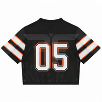 Maillot de football américain haut de gamme grande taille, anti-transpiration, séchage rapide, manches courtes, adulte, antibactérien, respirant, dernier style