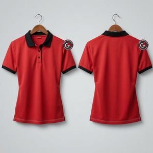 Delta | Sigma | Theta Soror Polo Camisetas Fábrica hecha al por mayor precio barato de alto grado Mujeres Polo Shirt - Product Image 1