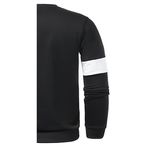 เสื้อสเวตเชิ้ตคอกลมผู้ชาย พรีเมียม ผ้าฝ้ายถักนิตติ้ง 100% ระบายอากาศได้ดี เป็นมิตรกับสิ่งแวดล้อม ลายพิมพ์นูนด้านหน้า - Product Image 4