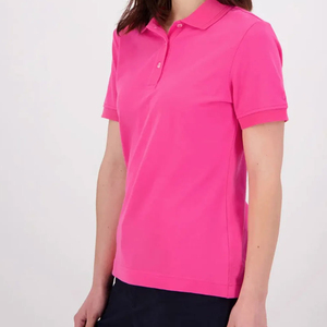 Chemises polo en coton et polyester de haute qualité en gros, logo et taille personnalisés, chemises de travail, chemises polo personnalisées pour femmes, style streetwear - Product Image 2