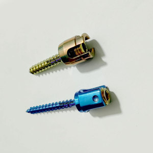 Implantes Espinales, Sistema de Fijación 5.5, Implantes Ortopédicos de Titanio, Tornillo Pedicular de Reducción Poliaxial de Doble Rosca - Product Image 6