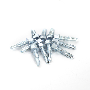 PDC Hex Head Self-Drilling <b>Screws</b> Carbon Steel Zinc/<b>Galvanized</b>/Phosphate Metric/Inch Class 8 Grade Customizable Length Grade - Product Image 2