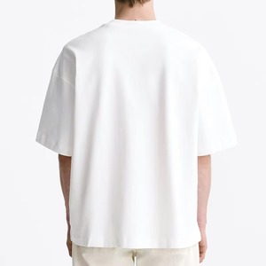Solid <b>Colour</b> Unisex T-<b>Shirts</b> Custom 100% Cotton Sports Men'S Oversized T <b>Shirts</b> Plain Cotton Man Blank T <b>Shirt</b> for Men - Product Image 3