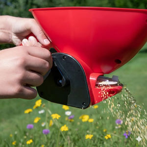Plastic Handheld Rotary <b>Fertilizer</b> <b>Spreader</b> 4Lb Capacity Ergonomic Armrest for <b>Fertilizer</b> Grass Seed Ice Melt ODGGAR023 - Product Image 4