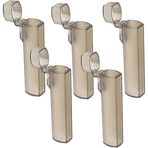 Dispenser Portatile per Stuzzicadenti in Plastica a 5 Pezzi, Contenitore Tascabile Facile da Trasportare, Ideale per Viaggi - Product Image 1