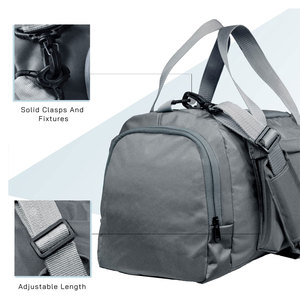 Bolsa de Gimnasio Ligera Personalizada con Bolsillo para Zapatos, Bolsa Deportiva con Asa para el Hombro, Equipaje de Viaje al Aire Libre, Logotipo Personalizado - Product Image 5