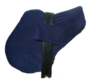 MARQUE ZONE polaire housse de selle Style anglais Durable confortable support de circonférence boucles tailles 11-18 pouces Logo personnalisé/emballage - Product Image 1