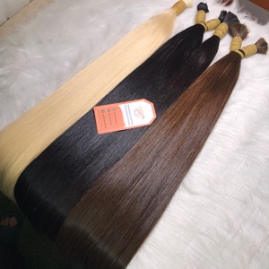 Extensions de cheveux en vrac 100% Remy, fournisseur de cheveux crus vietnamien, Super Double étiré, bon marché, vente en gros - Product Image 2