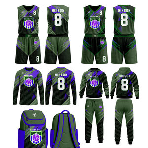 Conjunto de Uniforme Deportivo Personalizado para Equipos, Jersey con Tela Transpirable y Cómoda, Pantalones Cortos a Juego, Kit de Baloncesto - Product Image 6