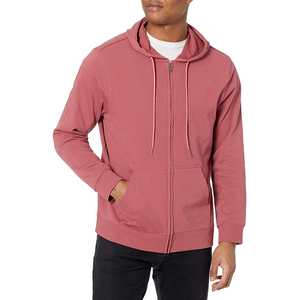 Sweat à capuche zippé premium pour homme, style athleisure streetwear, motif tie-dye oversize, prêt à expédier, 100% coton, vente en gros - Product Image 5