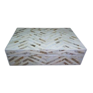 Floral Mother of Pearl Inlay Wooden <b>Trinket</b> <b>Box</b> Luxury Handmade Gift Item - Product Image 3