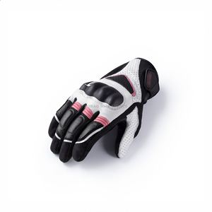 Gants de moto en cuir personnalisés avec fibre de carbone, imperméables pour l'hiver, unisexes - Product Image 1