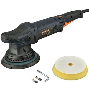 Pulidora de Autos de Doble Acción de 6 Pulgadas con Velocidades Variables de 2100-5000 OPM, 4 Cepillos de Pulido, Plato de Respaldo de 6 Pulgadas (150 mm) de 2100-5000 OPM - Product Image 1