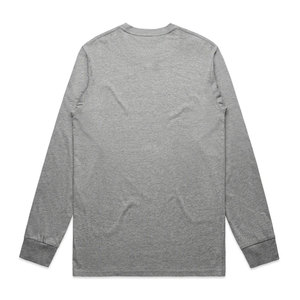 Camisetas de Manga Larga Rojas para Hombre de Primera Calidad, Camiseta Cuello Redondo de Algodón Suave, Estilo Minimalista Esencial - Product Image 6