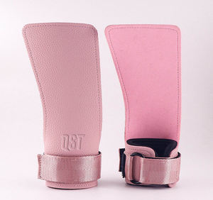 Agarraderas de gimnasio unisex antideslizantes de Hypalon QST para entrenamiento físico y levantamiento de pesas, agarraderas de Crossfit con protección para las muñecas - Product Image 3