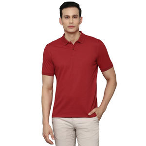 Camiseta Casual Personalizada de Manga Corta para Hombre, Tejido de Algodón, Tallas Grandes, Anti-Pilling, Transpirable, Elástica, Estampada - Product Image 2