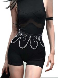 Cinturón Formal de Cuero Negro con Relieve SAMROZ SPORTS, Accesorios de Moda para Mujer - Product Image 4