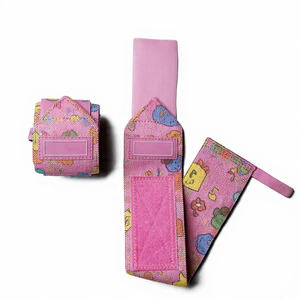 Muñequeras de camuflaje con presillas para el pulgar, correas ajustables de soporte para la muñeca, muñequera estampada para levantamiento de pesas - Product Image 5