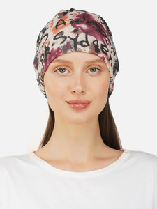New Arrived Custom Unisex Beanie Digital Printed Abstract Pattern <b>Red</b> Black White Street Style Casual Hat 56-58CM Adult Size - Product Image 6