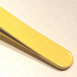 Pince à épiler en acier inoxydable à pointe inclinée pour sourcils, personnalisable avec logo, outils de beauté professionnels pour le soin des sourcils, OEM - Product Image 4