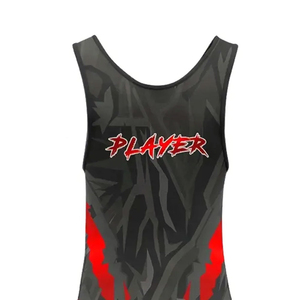 Combinaisons de lutte de couleur unie en gros, uniformes de lutte de qualité supérieure pour l'entraînement et la compétition - Product Image 6