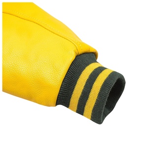 Blouson aviateur de qualité supérieure, style tendance, vente chaude, couleur personnalisée, grande taille, homme, toile de laine, 2026 - Product Image 2