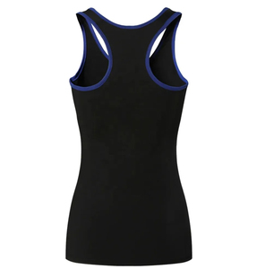 Hot Sale Plus Size Casual Ribbed Knit Cotton Women's Black Tank <b>Top</b> Sexy Dress Rhinestone Embellishments Quick Dry Breathable - Product Image 3