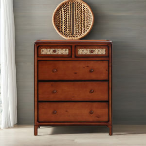 Mueble de dormitorio de madera de la colección LAYTON, armario alto, precio mayorista, mueble de madera de Vietnam, suministro directo - Product Image 1