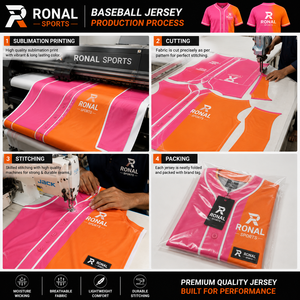 Maillot de baseball pour hommes, tailles adultes, 100% polyester, tissu respirant et doux, coutures durables, flexible, nom d'équipe personnalisé, manches courtes - Product Image 5