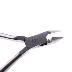 Coupe-ongles en acier inoxydable 12,5 mm à mâchoires plates, lame droite, pointe affûtée, durable pour usage des doigts, style simple pour adulte - Product Image 5