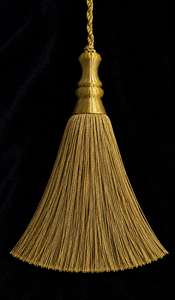 Metallic <b>Key</b> <b>Tassel</b> Decorative Fringe <b>For</b> Wooden Box Accessory - Product Image 2