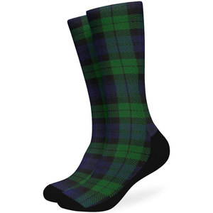 Chaussettes d'hiver pour hommes Highland Outfit Black Watch Tartan, chaudes, montantes, pour temps froid, activités extérieures, meilleures ventes 2026 - Product Image 1
