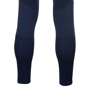 <b>Men's</b> <b>Compression</b> Leggings Full Length Dark Blue Elastic Waist Breathable Cotton Bamboo Fiber Athletic Workout <b>Tights</b> - Product Image 4