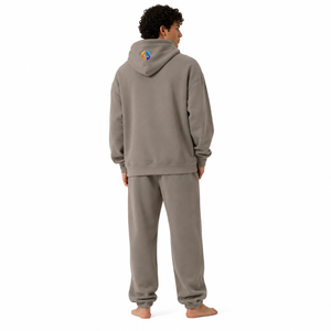 Traje de lana extragrande para hombre con tejido de lana gruesa, forma cómoda y relajada, tacto suave y calor acogedor para uso casual y actividades al aire libre. - Product Image 3