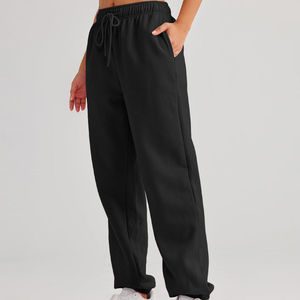 Fabricant de pantalons de survêtement : Joggers en molleton à taille mi-haute, légers, à séchage rapide, en coton, style streetwear, confortables, pour le printemps - Product Image 4